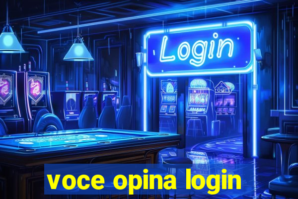 voce opina login